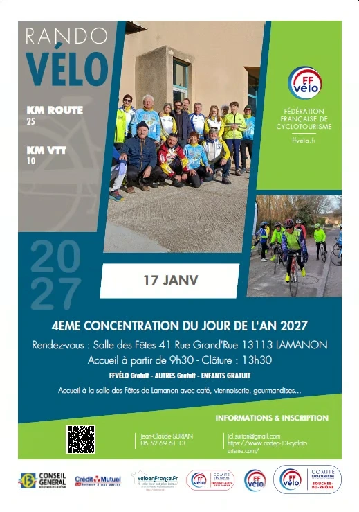 Rando vélo - Concentration du jour de l'an