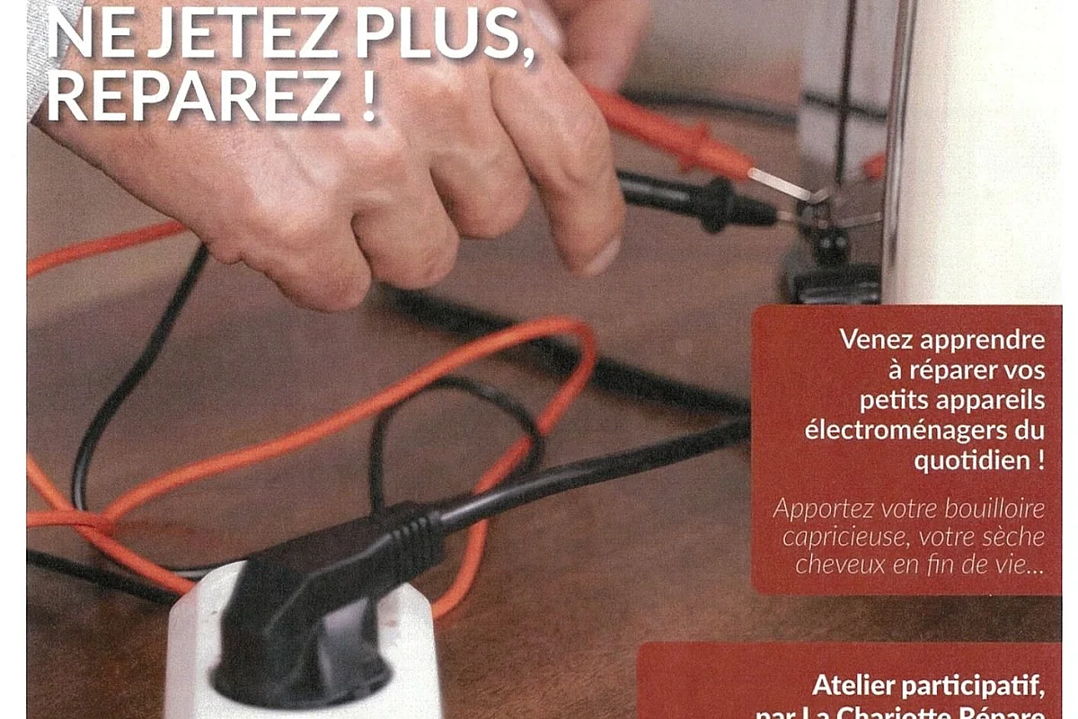Repair Café - Ossau durable