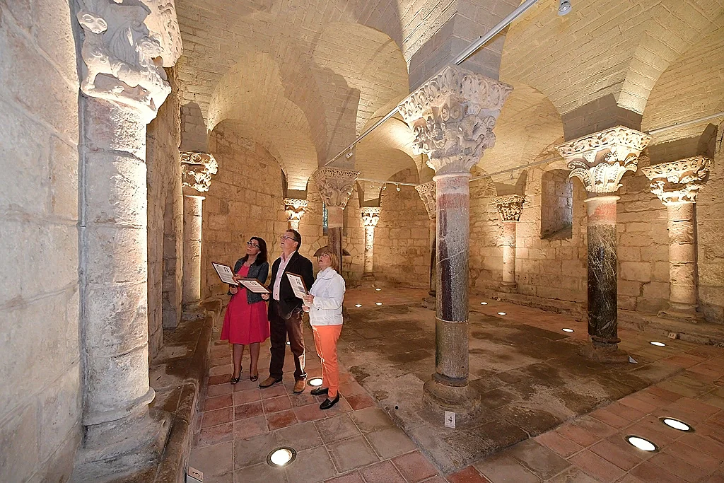 Journées du patrimoine : visite de la crypte de saint Girons