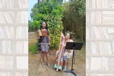 Lecture musicale à la harpe