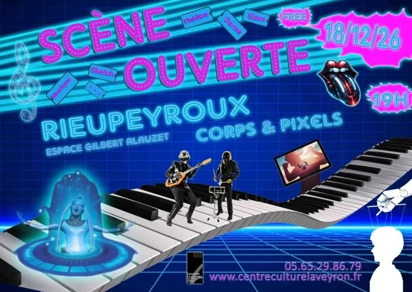 Scène ouverte 'Corps et pixels'