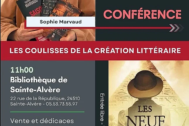 Conférence Sophie Marvaux