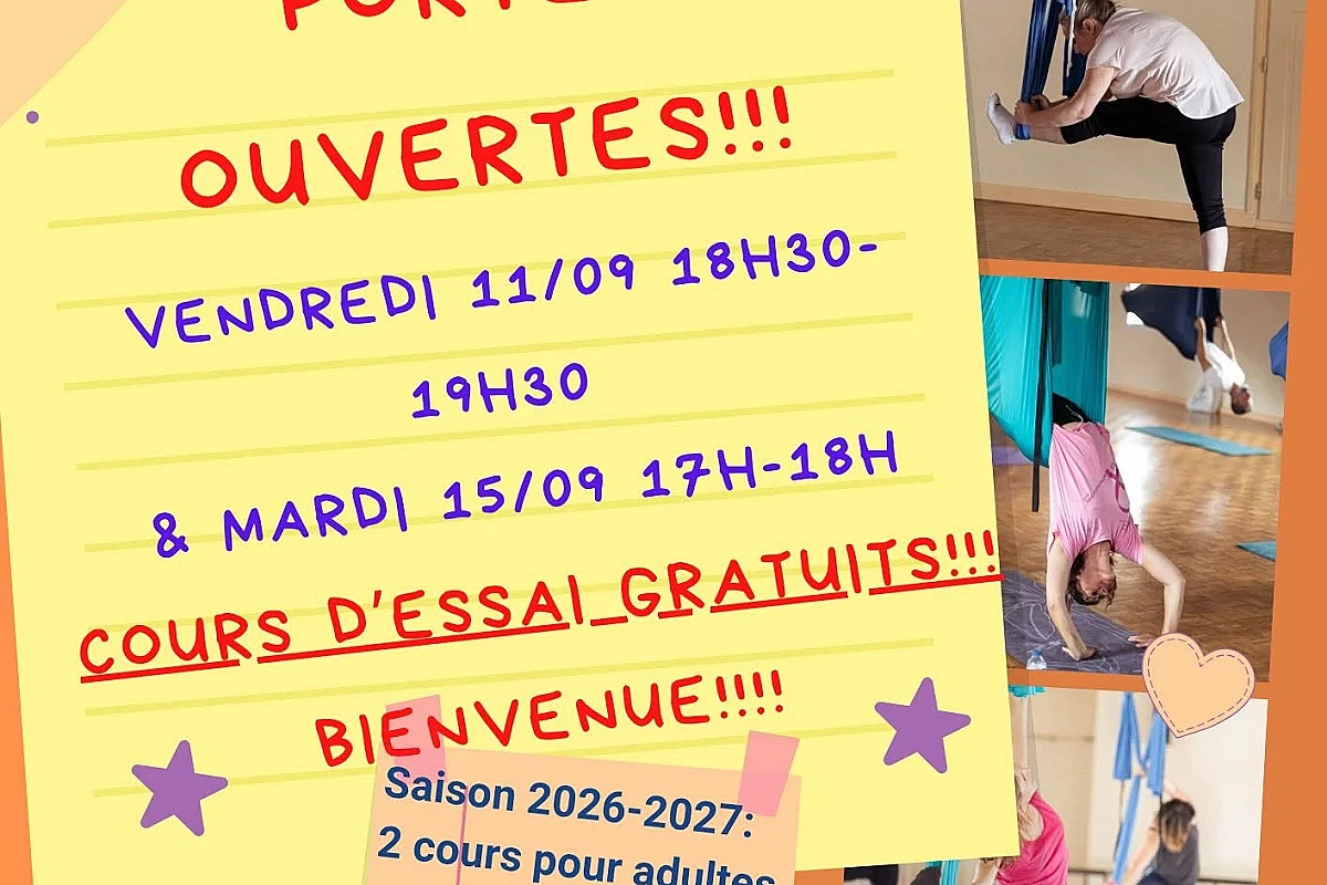 Portes ouvertes de l'association Air Yoga