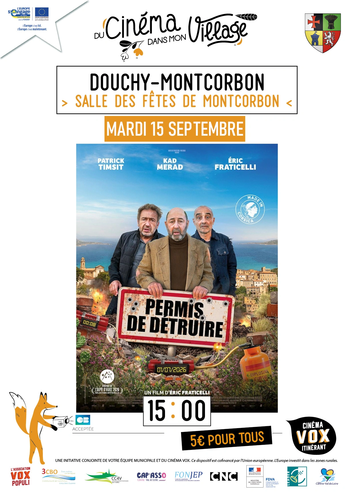 Du cinéma dans mon village : Permis de détruire