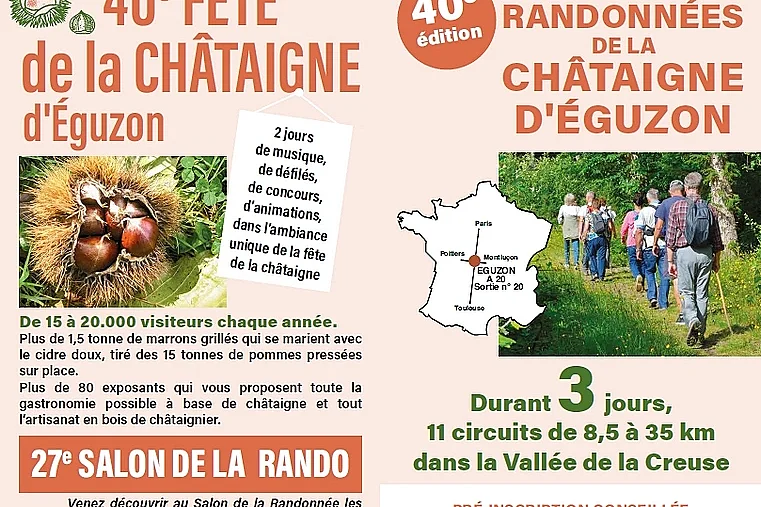 40ème Fête de la châtaigne d'Éguzon