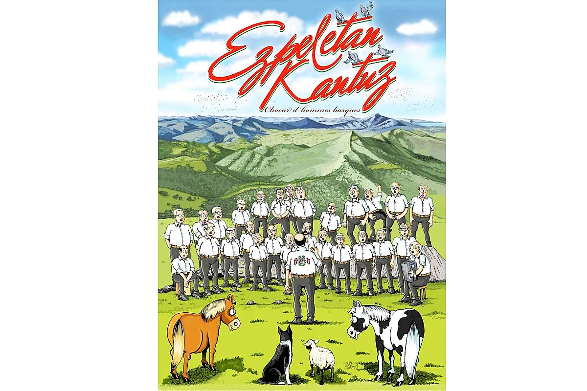 Concert de chants basque avec le Chœur Basque Ezpeletan Kantuz