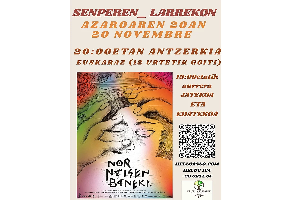 Théâtre contemporain basque - Nor Naizen baneki