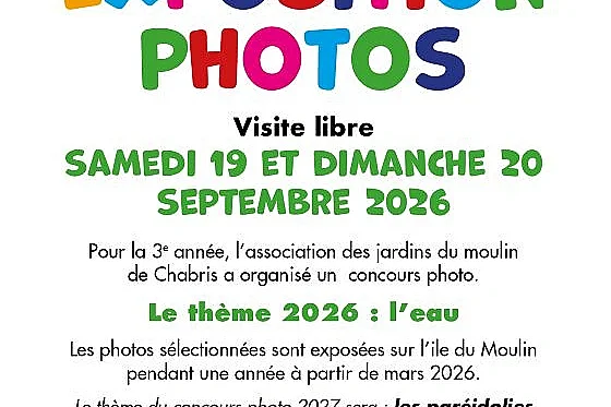 Exposition photos au Moulin de Chabris