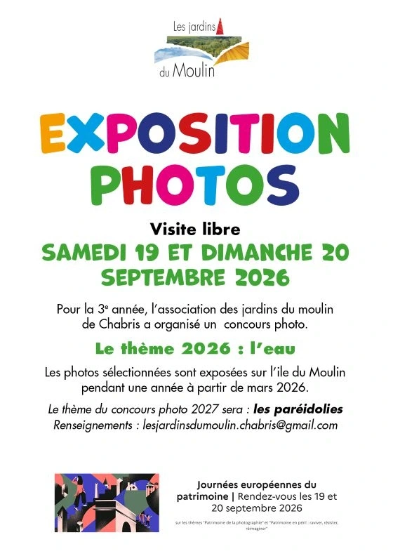 Exposition photos au Moulin de Chabris