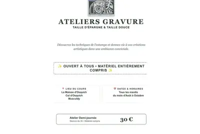 Atelier de gravure
