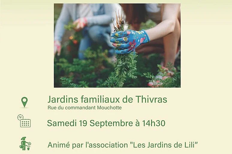 Les ateliers au jardin