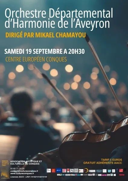 Concert de l’Orchestre Départemental d’Harmonie de l'Aveyron