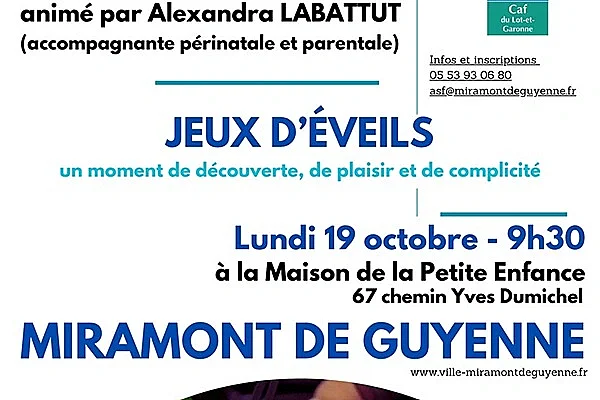 Atelier parenthèse : Jeux d'éveils