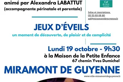 Atelier parenthèse : Jeux d'éveils