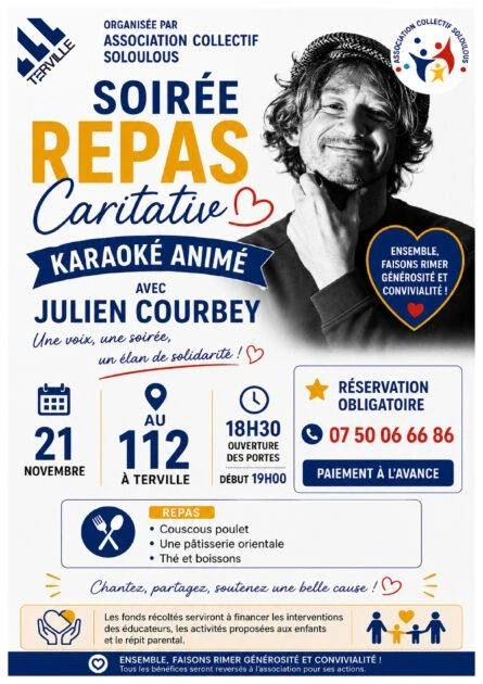 Soirée Caritative et karaoké