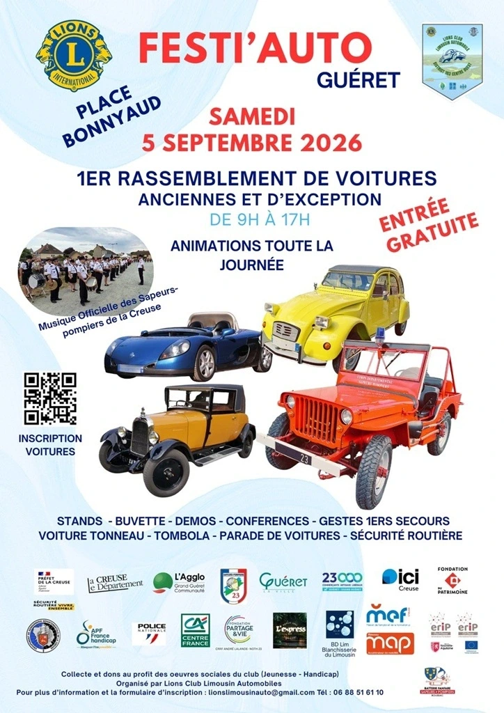 Festi'auto : rassemblement de voitures anciennes et d'exception