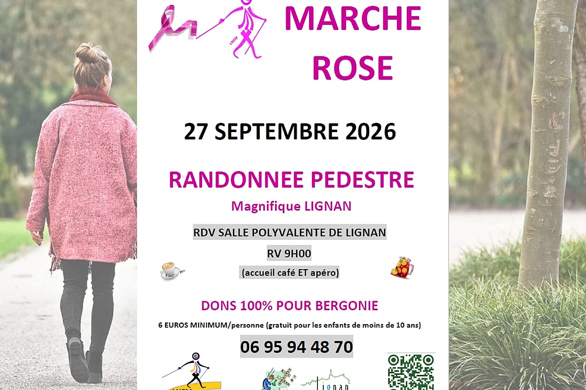 Marche Rose de Lignan-de-Bordeaux