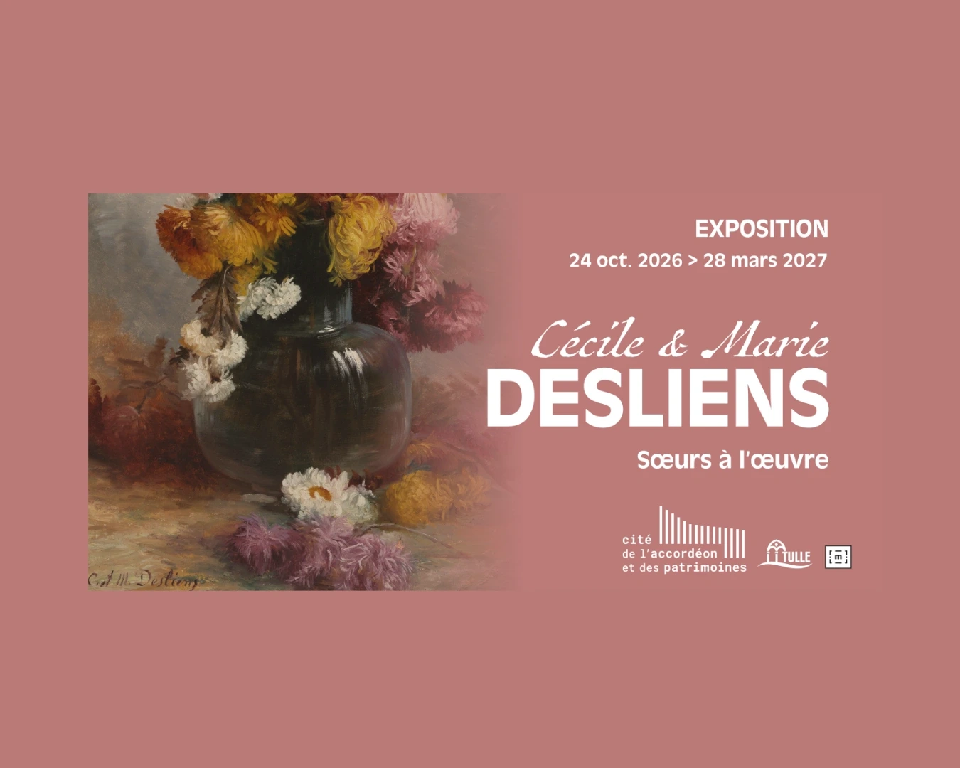 Cité de l'accordéon et des patrimoines : Cécile et Marie Desliens : Soeurs à l'oeuvre