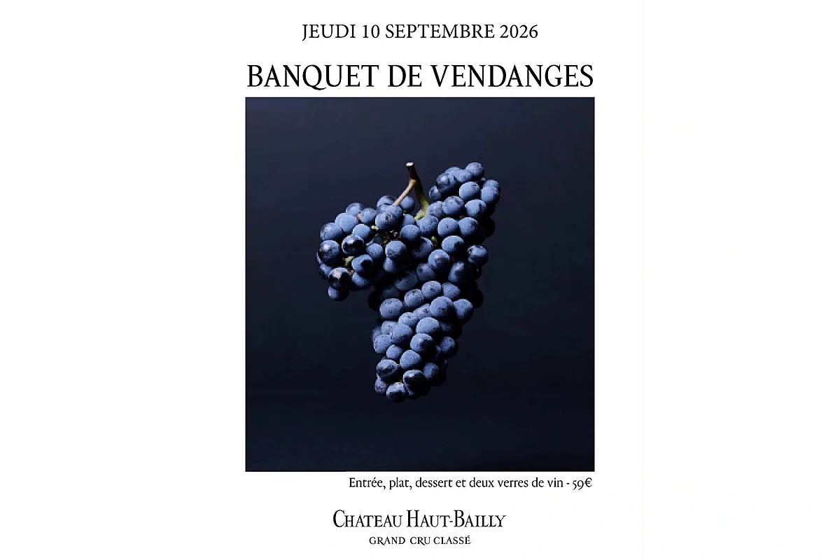 Banquet de vendanges au Château Haut-Bailly