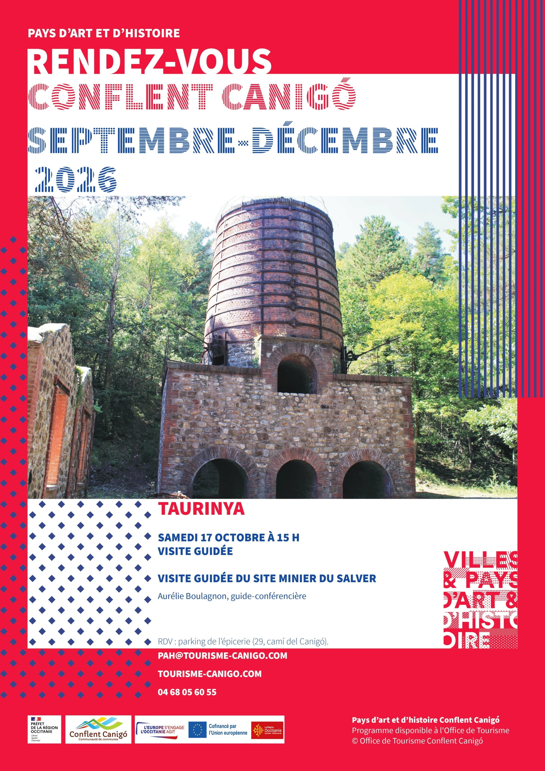 RENDEZ-VOUS DU PAYS D'ART ET D'HISTOIRE VISITE GUIDÉE - LE SITE MINIER DU SALVER