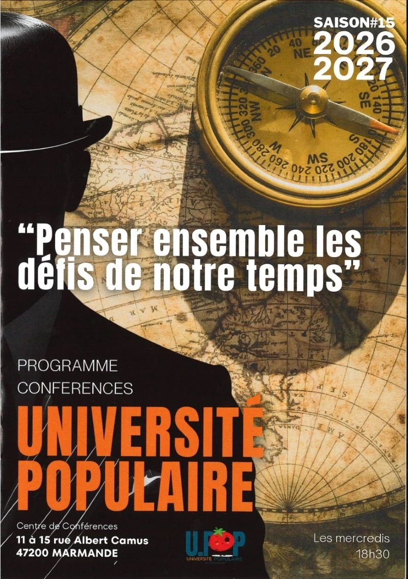 Conférence UPOP "De sang et d'or - Quand l'urgence est un vie" par Claude FUILLA
