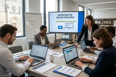 Atelier d'informatique - Optimiser ses compétences numériques pour l'emploi