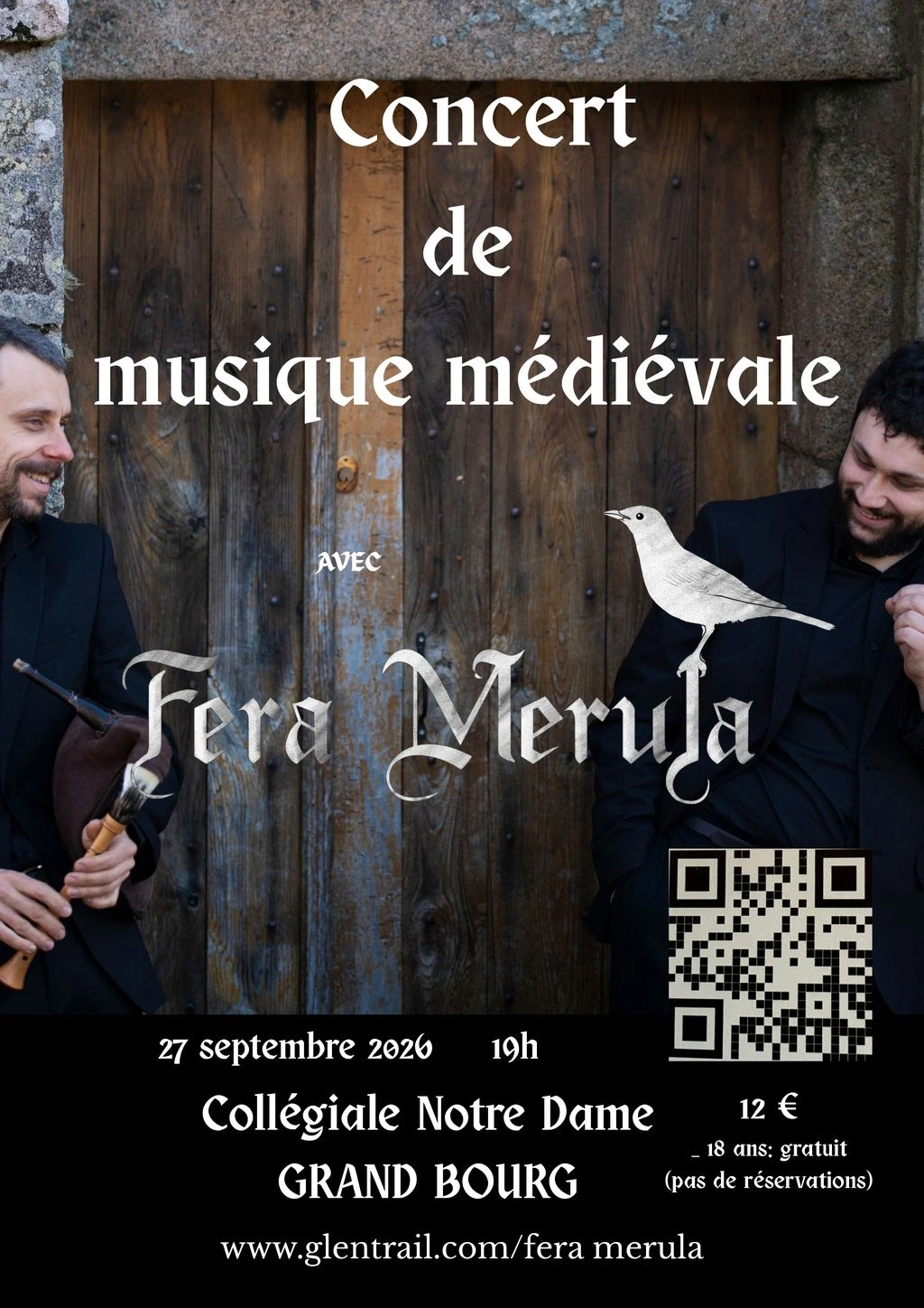 Concert de Musique Médiévale avec FERA MERULA