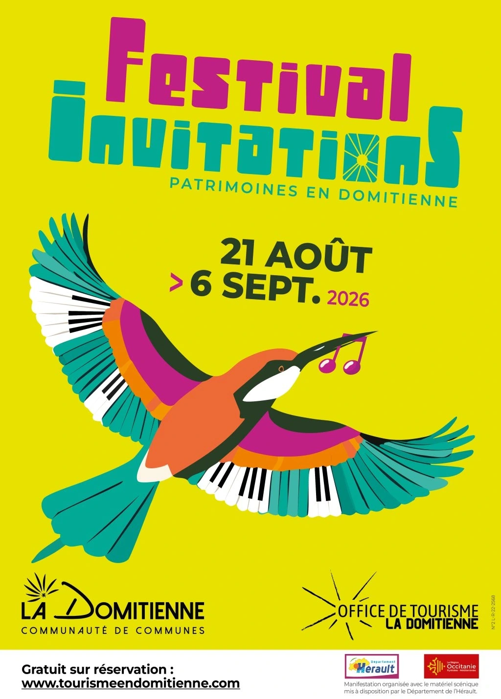 FESTIVAL INVITATIONS EN DOMITIENNE: TIWAYO