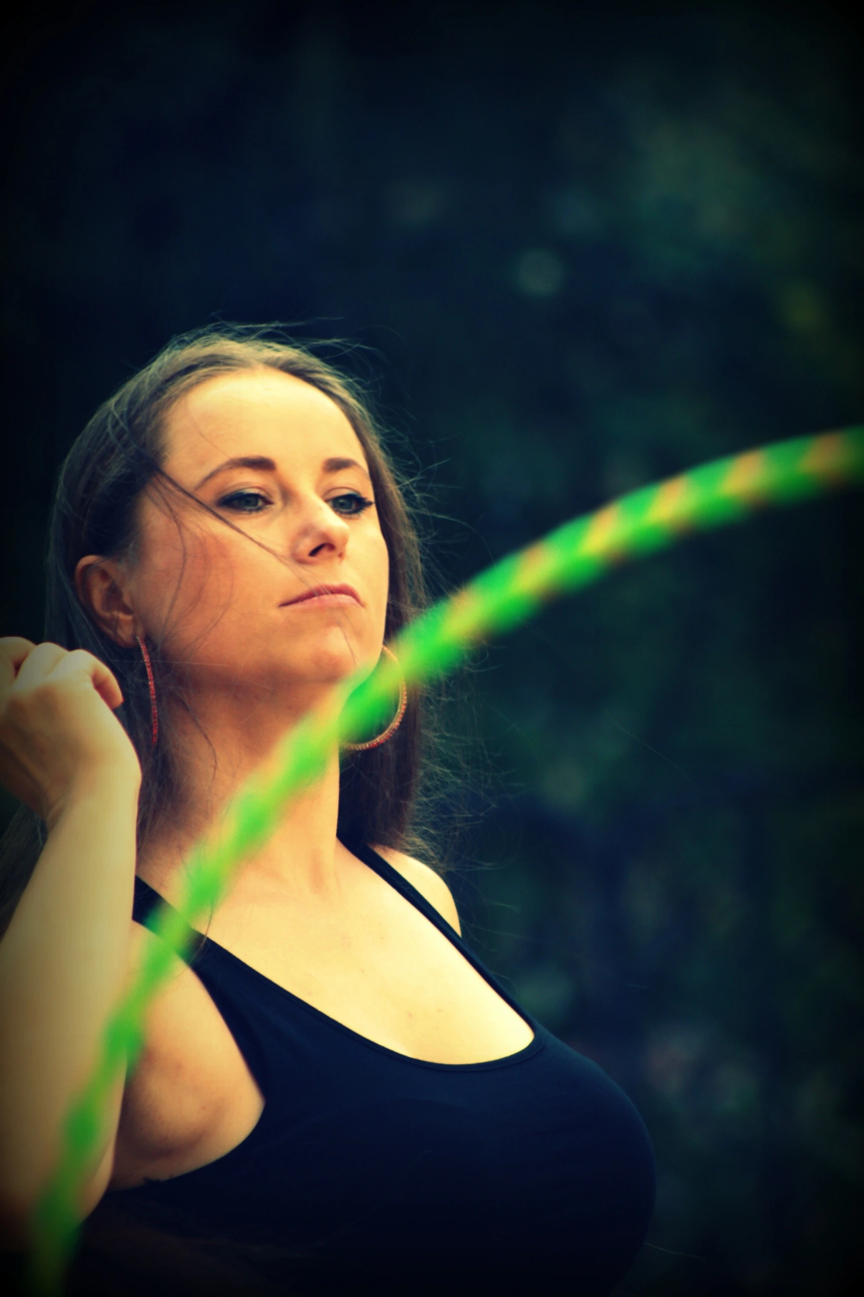 Initiation Hula-Hoop à la ferme