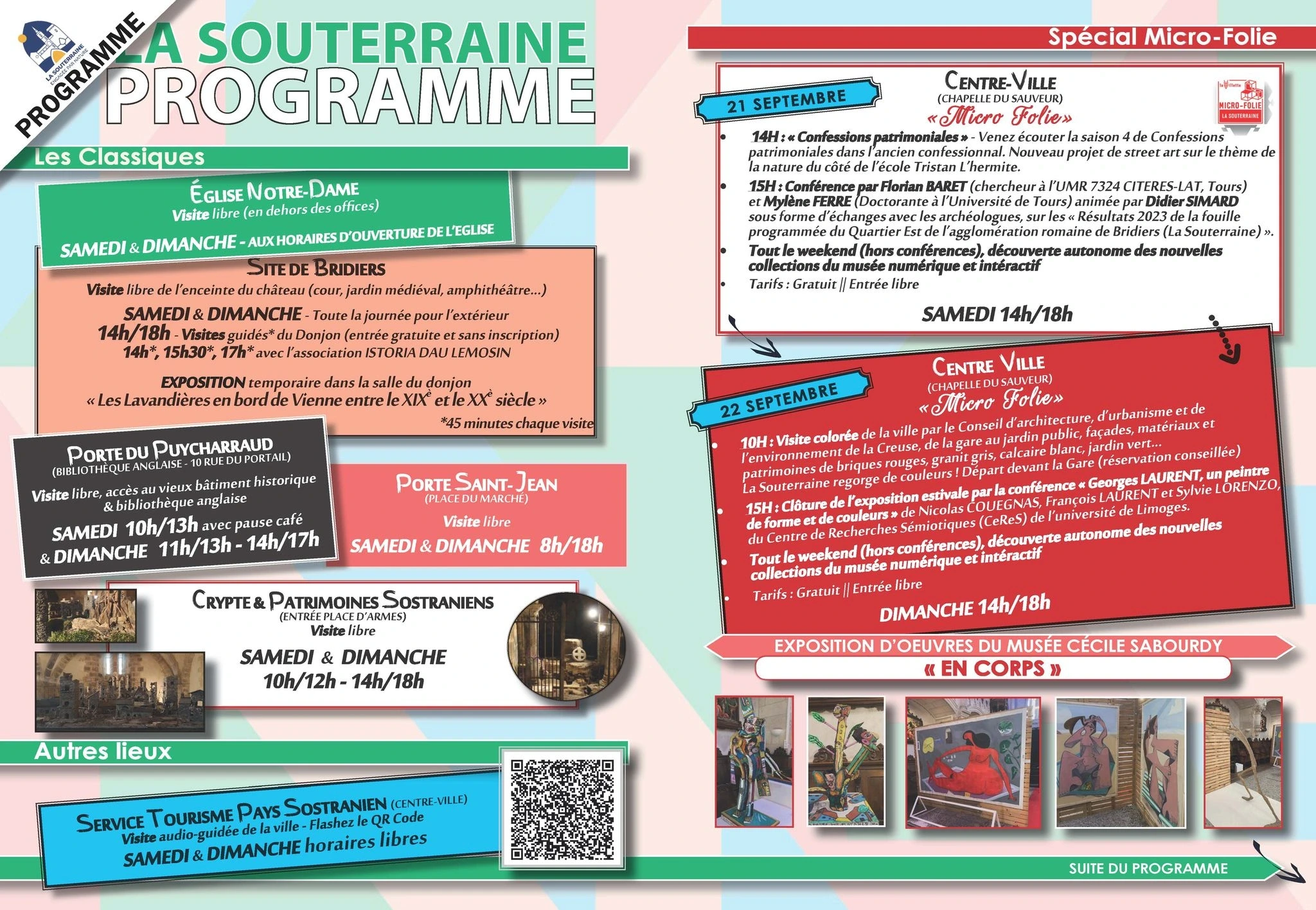Journées du Patrimoine à La Souterraine