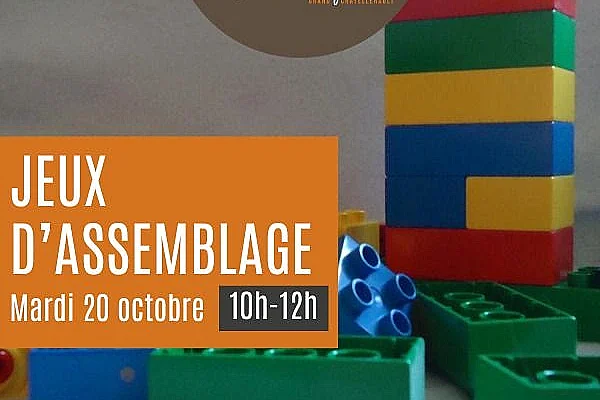 Atelier construction : jeux d'assemblage