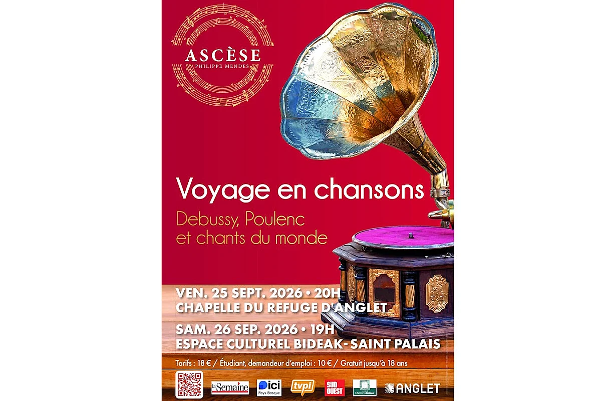 Concert du Choeur Ascèse : "Voyage en chansons"