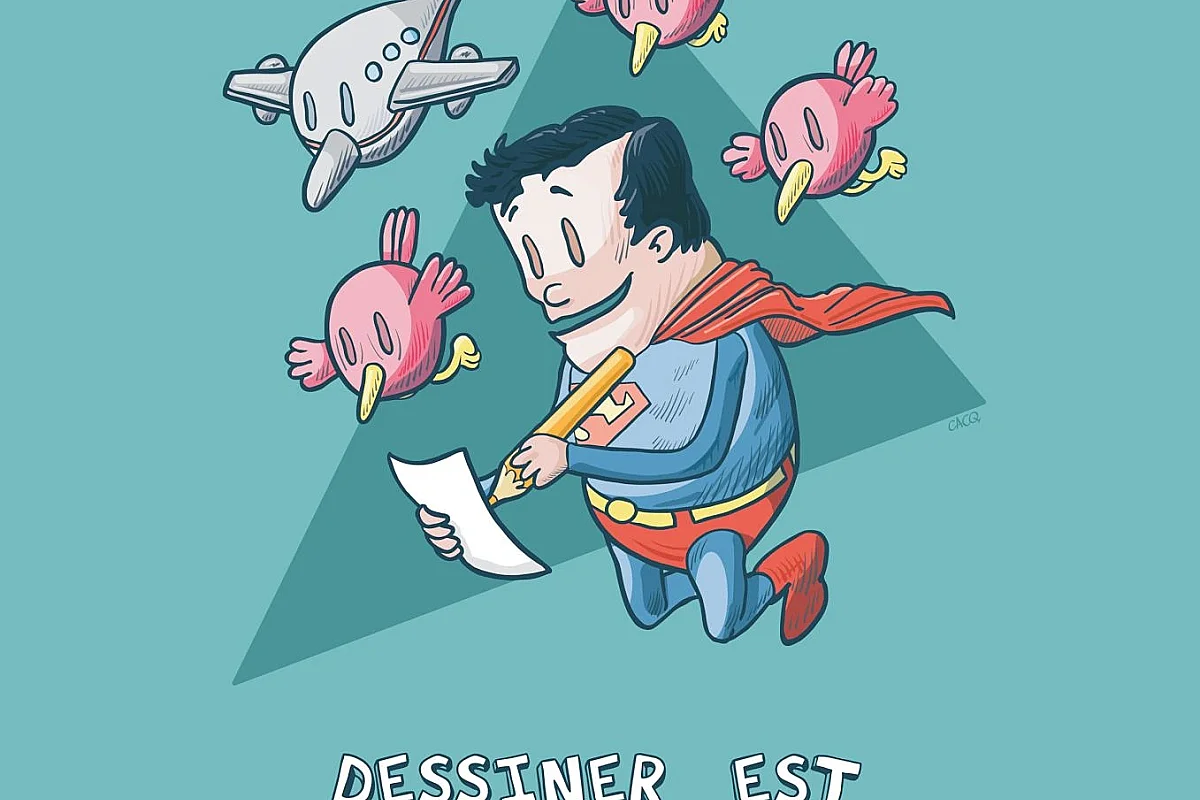 Dessiner est un super pouvoir - stage Le dessin de corps humain