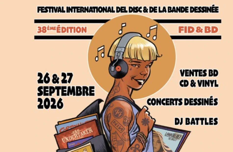 FESTIVAL INTERNATIONAL DU DISQUE ET DE LA BANDE DESSINÉE - FID & BD