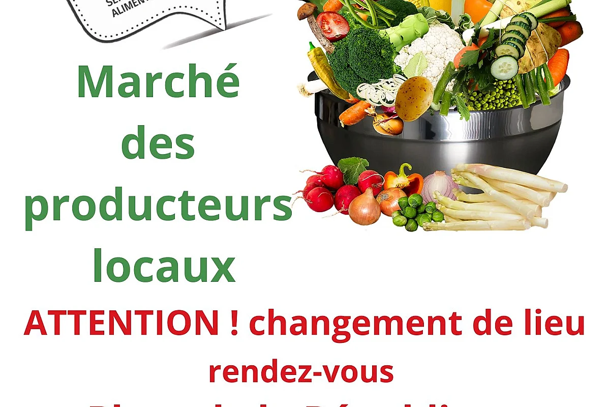 Marché des producteurs locaux - Dimanche