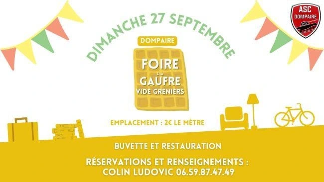 Foire à la gaufre et vide grenier