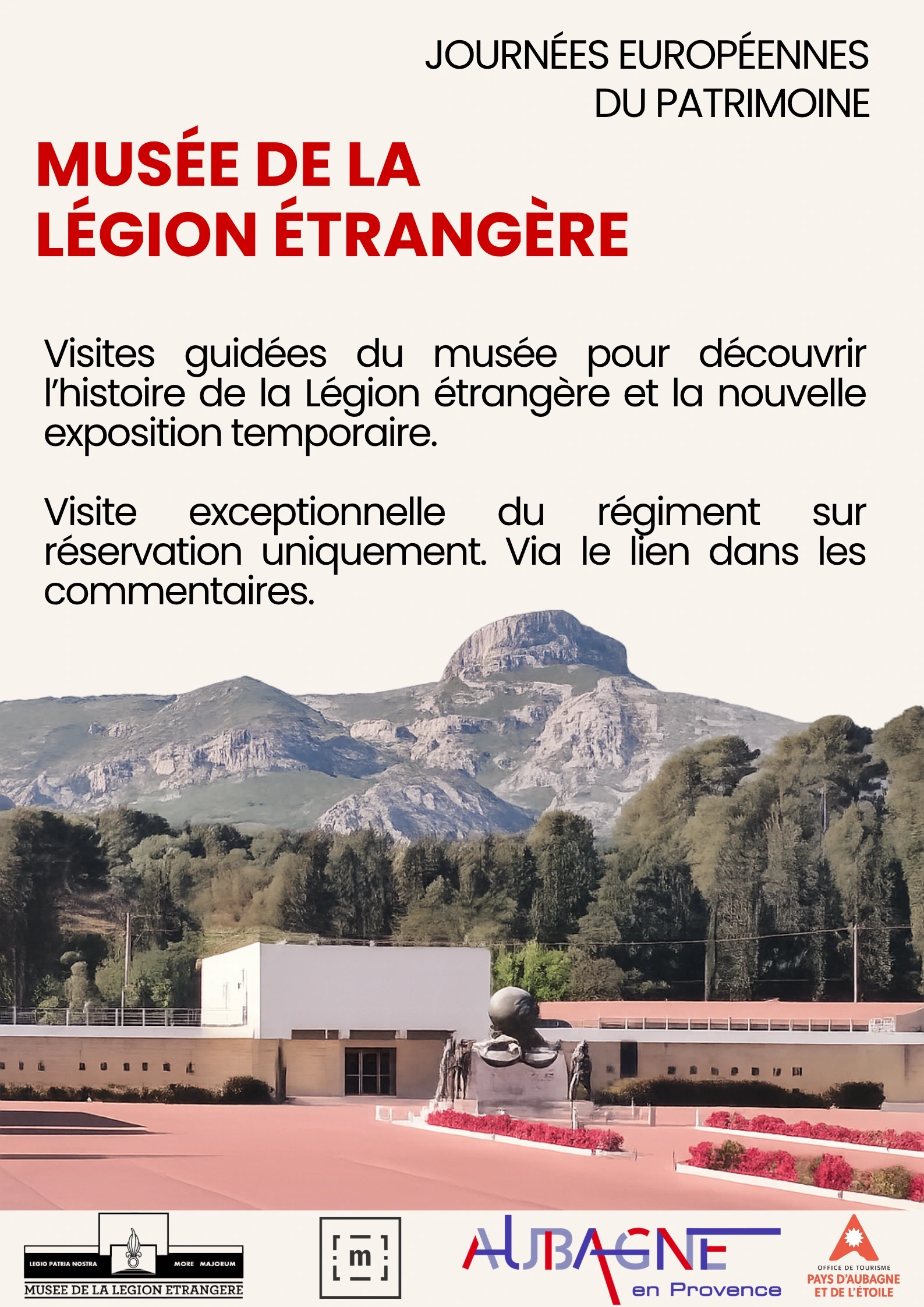 JEP - Visite du musée de la Légion étrangère