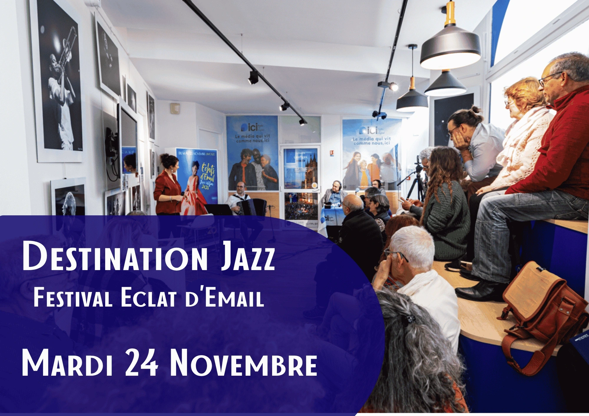 Destination Jazz - Rencontre - En coulisses