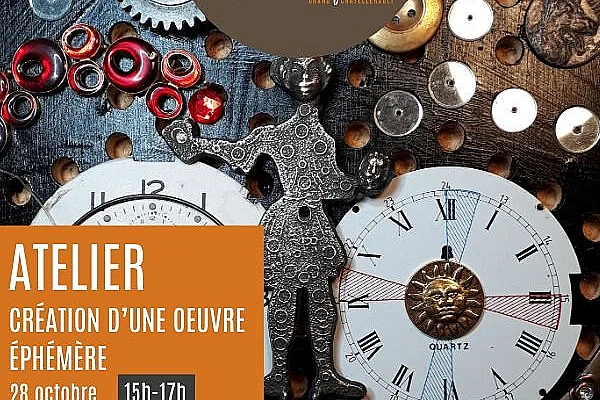 Rebuts et merveilles : création d'une œuvre éphémère