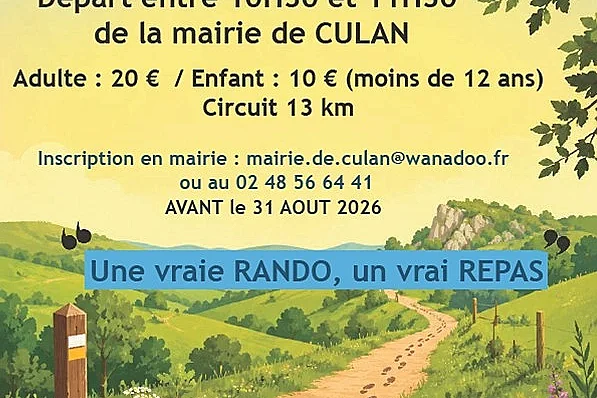 Randonnée gourmande à Culan