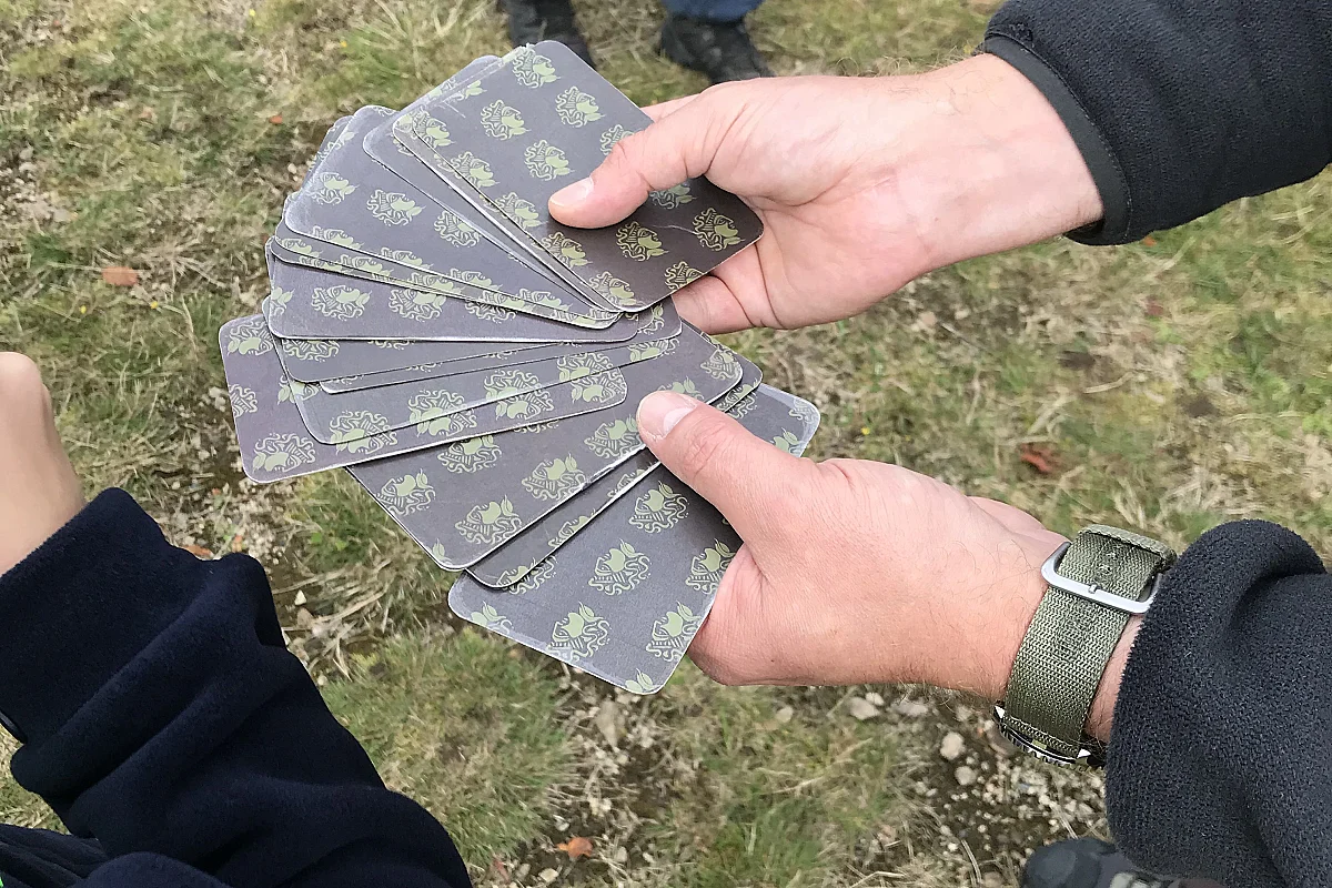 Enquête-jeu Cluedomus à Bibracte