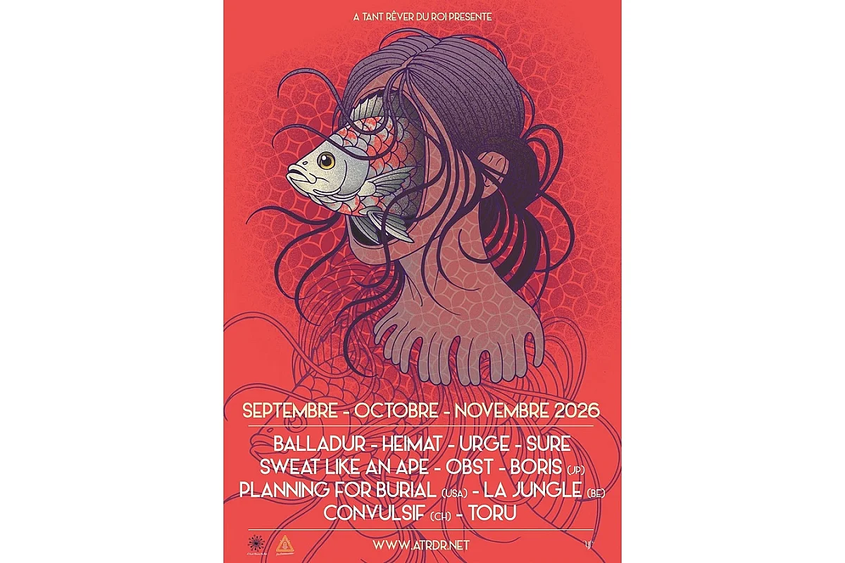Concert de Boris (Japon) + Planning for Burial (USA)