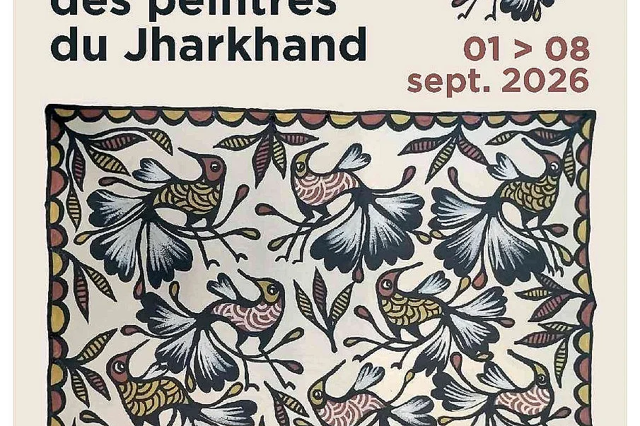 Exposition "L'art éphémère des peintres du Jharkhand"