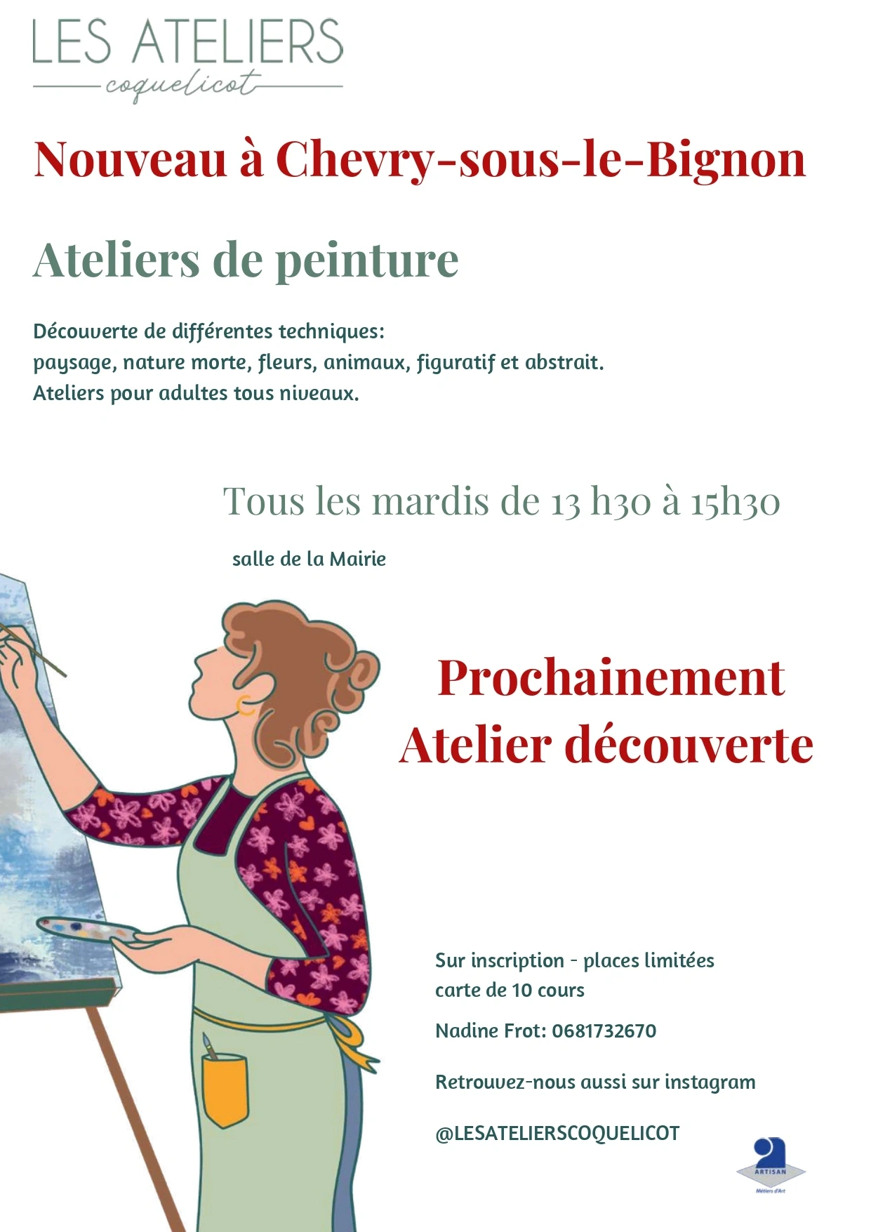 Atelier de peinture