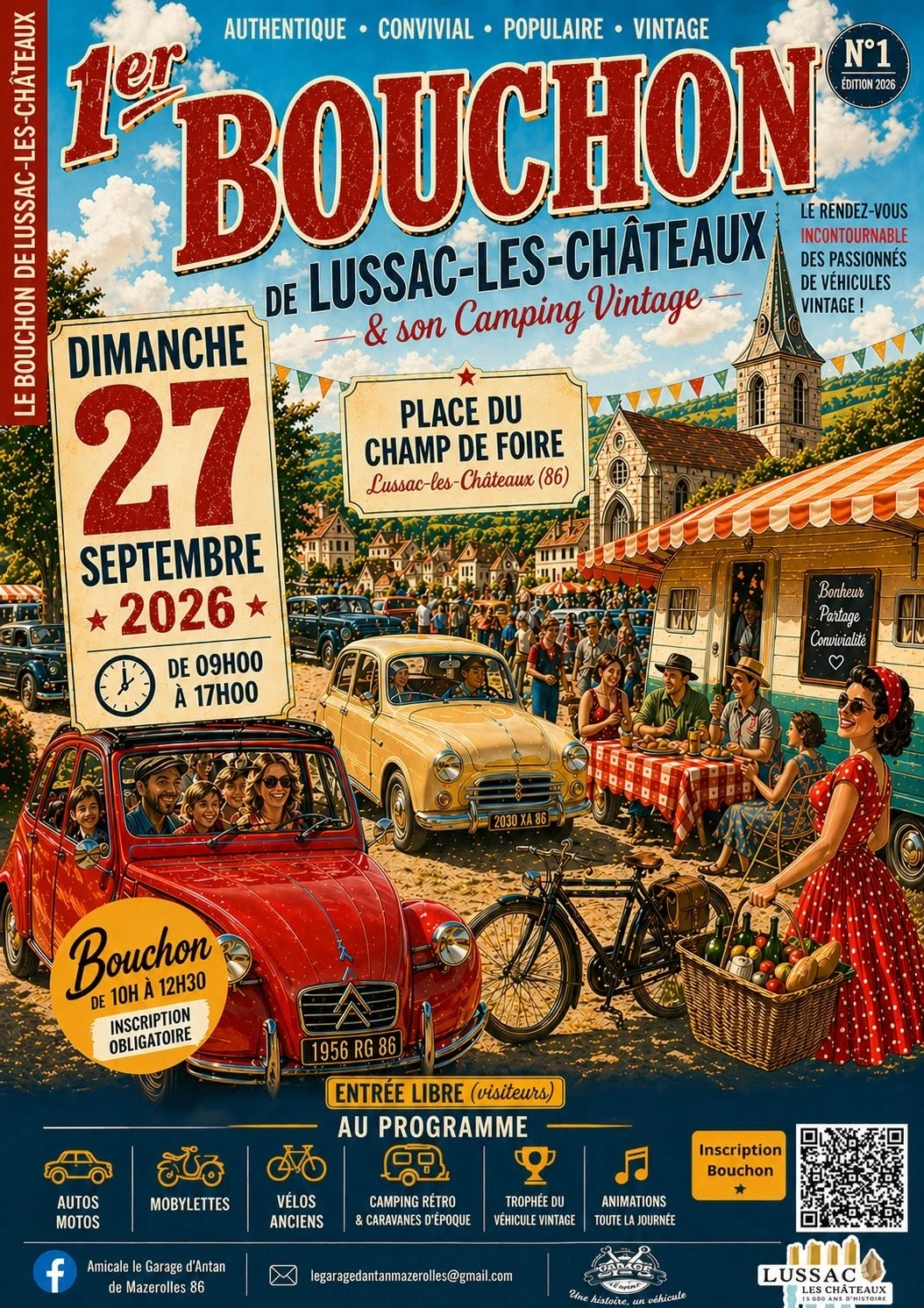 1er Bouchon de Lussac-les-Châteaux 86