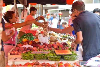 Le marché prend l'air !