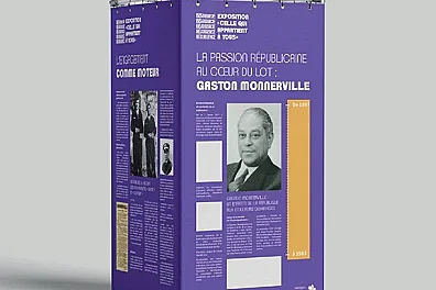 Festival Résurgence X : exposition itinérante et pédagogique " Sur les pas de Gaston Monnerville "