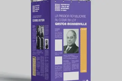 Festival Résurgence X : exposition itinérante et pédagogique " Sur les pas de Gaston Monnerville "