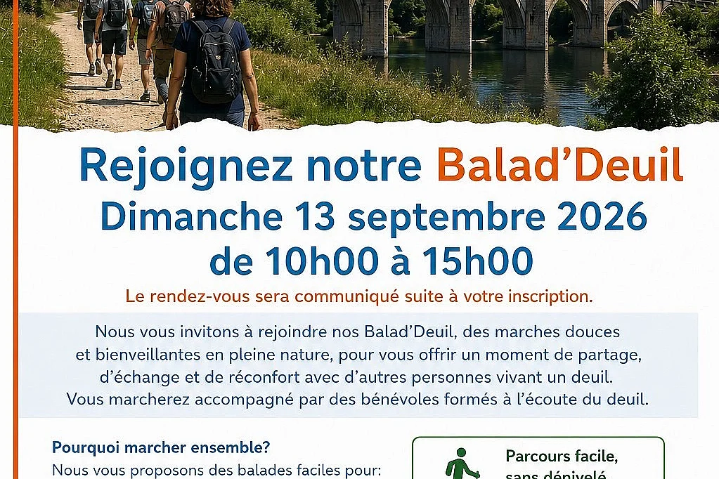 Balad'deuil : marche et partage
