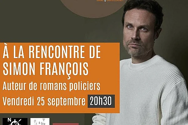 À la rencontre de Simon François, auteur de romans policiers